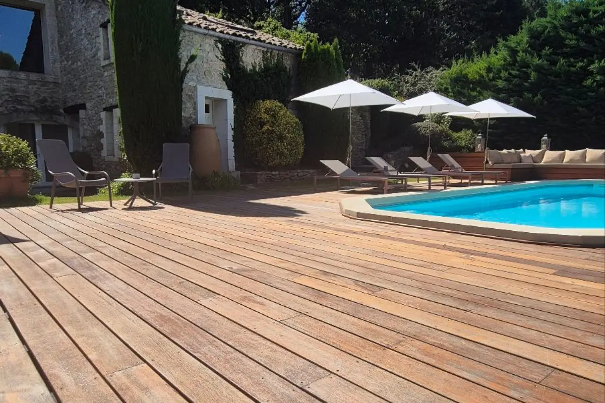 Terrasse en bois domaine